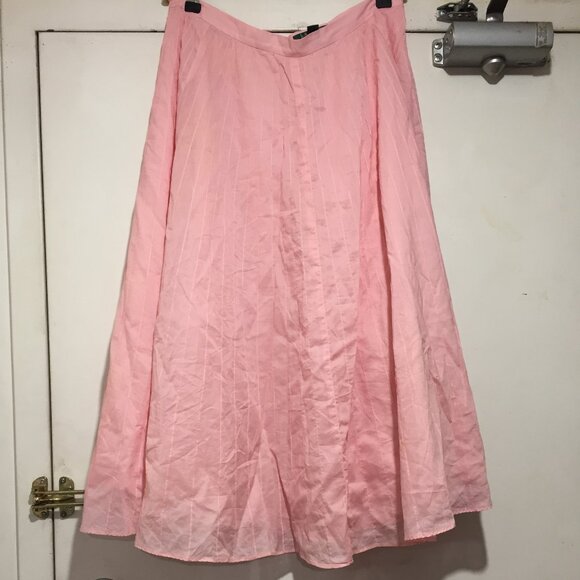 LAUREN RALPH LAUREN PATCHWORK SWING SKIRTS SIZE 8P/8 - Picture 2 of 10